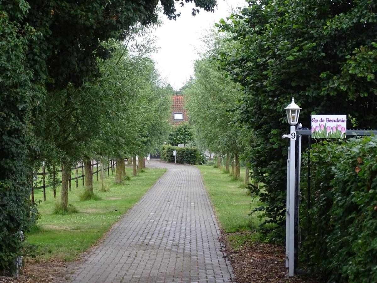 Op de Boerderie Bed and Breakfast Noordgouwe Buitenkant foto